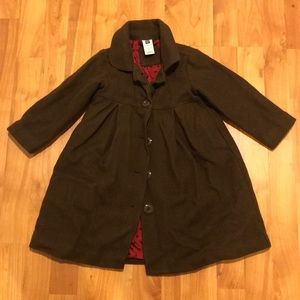 🌼3/$30 Girls Gap Brown Wool Jacket